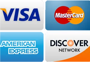 Major Credit Card Logos PNG image