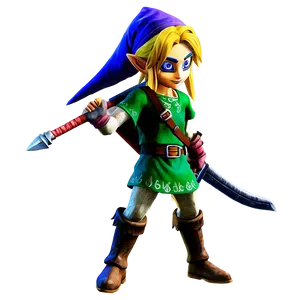 Majora's Mask Link PNG 05212024