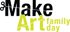 Make Art Family Day Graphic PNG image