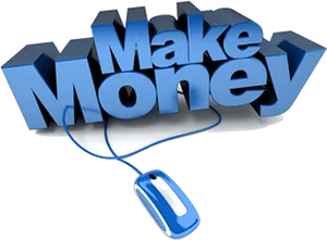 Make Money Online Concept PNG image