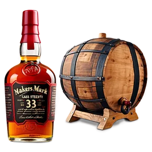 Makers Mark Cask Strength Png Xsf PNG image