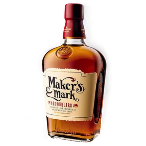 Makers Mark Liqueur Bottle PNG Lij64