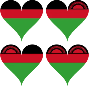 Malawi Love Pattern PNG image