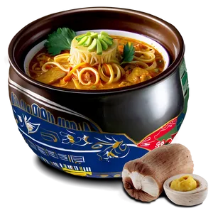 Malaysian Curry Laksa PNG Sup18
