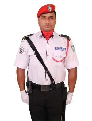 Malaysian Security Guard Uniform PNG image
