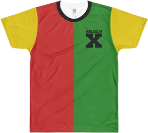 Malcolm X Pan African T Shirt