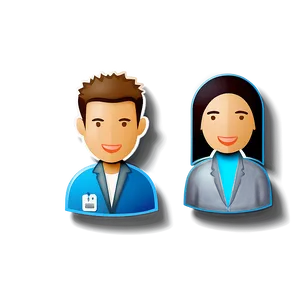 Male And Female People Icon Png 12 PNG image