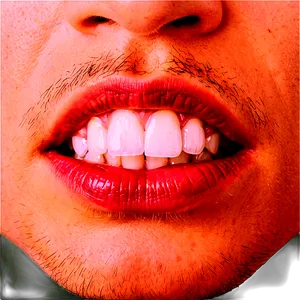 Male Biting Lip Design Png Dsy PNG image