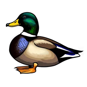 Male Mallard Duck Png 06262024 PNG image