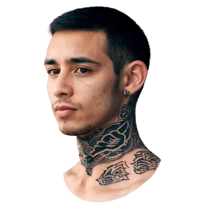 Male Neck Tattoo Gallery PNG Jio30 PNG