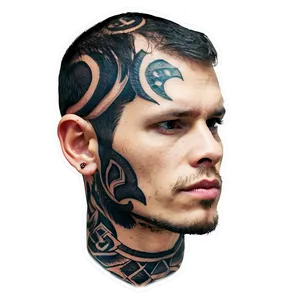 Male Neck Tattoo Gallery PNG Veq61 PNG