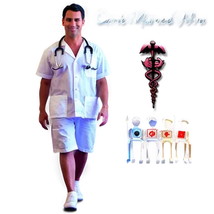 Male Nurse A PNG image