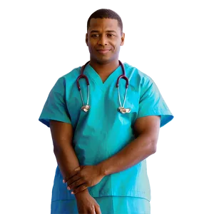 Male Nurse In Action Png 64 PNG image