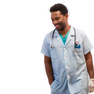 Male Nurse In Action Png Yvo PNG image