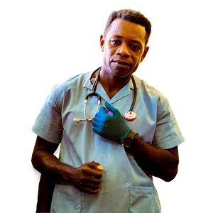 Male Nurse In Critical Care PNG 13 PNG