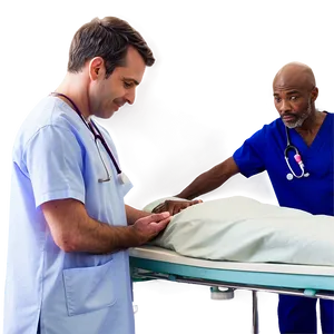 Male Nurse In Emergency Room Png Ntv21 PNG image