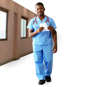 Male Nurse In Medical Team Png 74 PNG image