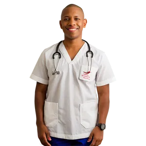 Male Nurse In Pediatrics PNG 98