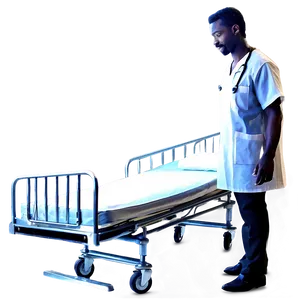 Male Nurse With Medical Equipment PNG 06292024 PNG