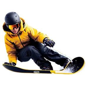 Male Snowboarder PNG 05242024