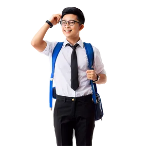 Male Student PNG Krf