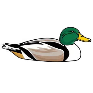 Mallard Duck Outline Png 06262024 PNG image