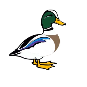 Mallard Duck Outline Png 06262024 PNG image