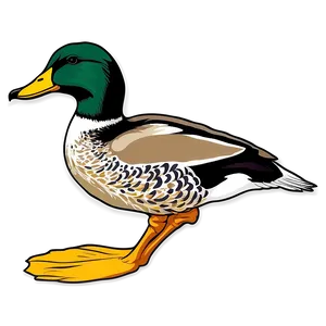 Mallard Duck Silhouette Png 06262024 PNG image