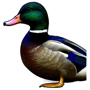 Mallard Duck Silhouette Png Mjj14 PNG image