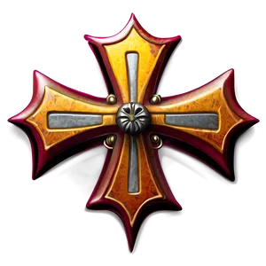 Maltese Cross Drawing Png 06272024 PNG image