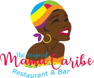 Mama Caribe_ Restaurant_ Bar_ Logo PNG image