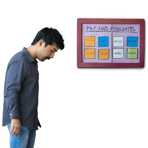 Man And His Thoughts PNG Yll PNG