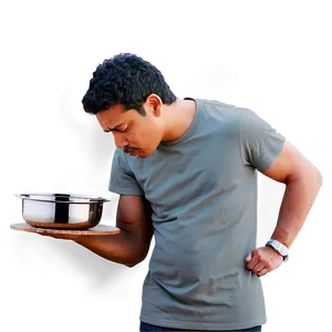 Man Cooking PNG 05042024