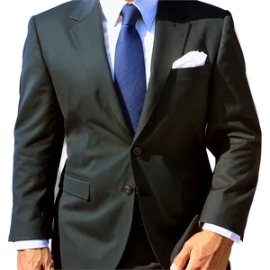 Man In A Suit A PNG image