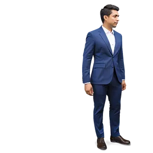 Man In Blue Suit PNG 06262024 PNG