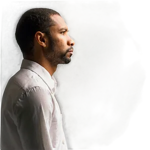 Man In Introspection PNG Iyv PNG