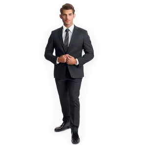 Man In Suit And Tie Png Gra PNG image