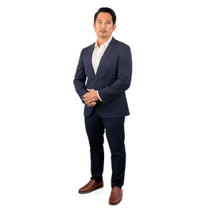 Man In Suit Standing Png 35 PNG image