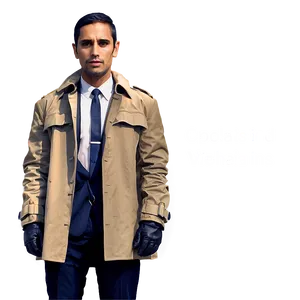 Man In Trench Coat PNG Hmm89