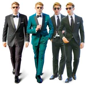 Man In Tuxedo Suit Png Hao PNG image