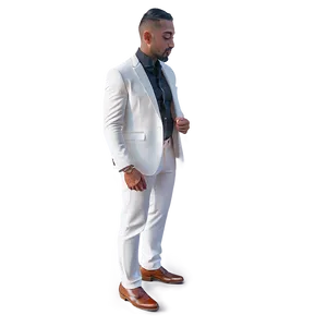 Man In Wedding Suit Png Vrw45 PNG image