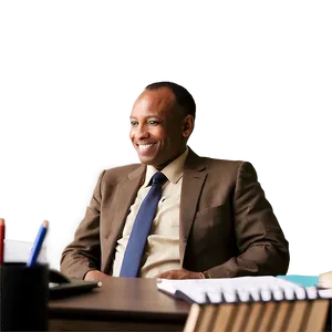 Man Sitting In Office PNG Kyv93 PNG
