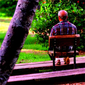 Man Sitting On Bench Png 58 PNG image