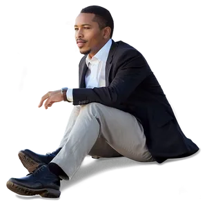 Man Sitting On Ground Png Dar6 PNG image