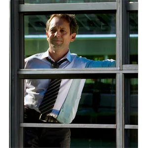 Man Standing Near Window Png 53 PNG image