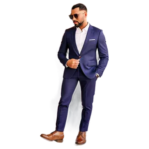 Man Suit Swagger PNG 06262024