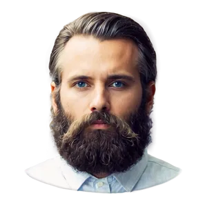 Man With Beard PNG 05042024