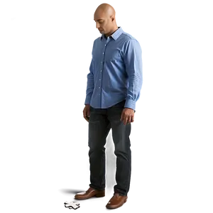 Man With Puzzle Piece PNG Dmp31