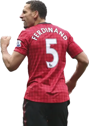 Manchester United Number5 Celebration PNG image