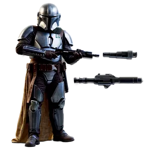 Mandalorian And Death Trooper Png 05212024 PNG image